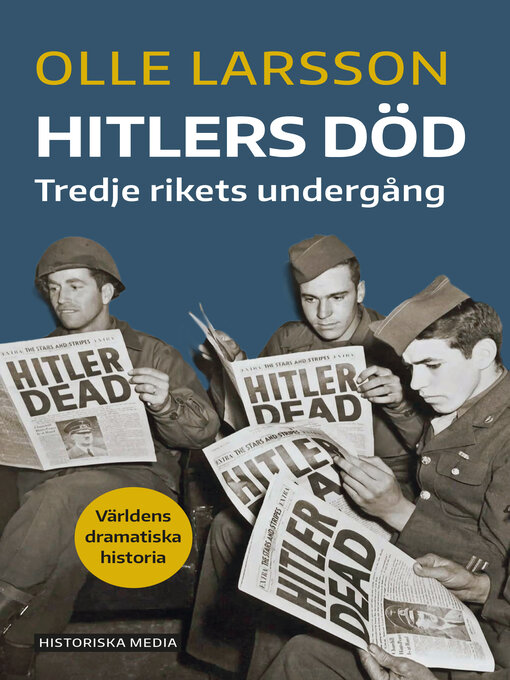 Titeldetaljer för Hitlers död av Olle Larsson - Tillgänglig